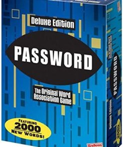 Password Deluxe Edition The Original Word Association Game with 100 Word Cards & 2,000 New Words – Matty’s Toy Stop Exclusive