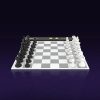 Ultimate Portable Travel Chessboard with Full Piece Recognition Orange