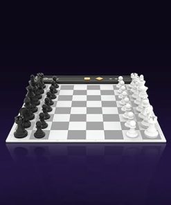 Ultimate Portable Travel Chessboard with Full Piece Recognition Orange