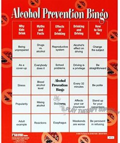 Alcohol Prevention Bingo: An Educational Game for Teens on Alcohol 2