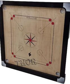 Classic Carrom Board Black Wood Full Size 32 Inch for Tournaments 2