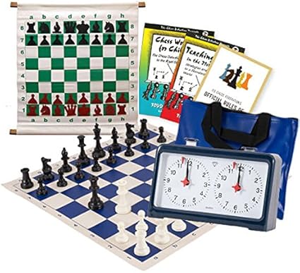 Staunton Scholastic Chess Club Starter Kit for 20 Members with Clocks 2 Staunton Scholastic Chess Club Starter Kit for 20 Members with Clocks - Image 2