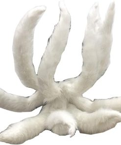 LOL League of Legends Ahri Nine Tailed Fox Costume Tail M 85CM