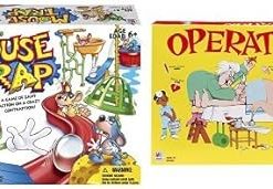 Mouse Trap Game 2005 Edition – Classic Family Board Game  
Operation Game – Fun Family Game for Kids and Adults