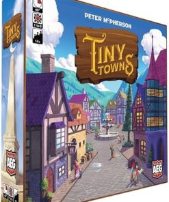 AEG Tiny Towns Board Game | Award-Winning Strategy for 1-6 Players