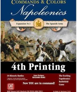 GMT Games Commands and Colors Napoleonics Spanish Army Expansion
