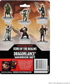 D&D Icons of the Realms Dragonlance Warrior Figure Set 2