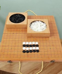 Folding Go Bowls and Imitation Jade Pieces Classic Board Game Weiqi 2