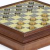 Bello Games Eleganza Checkers Board and Bella Gina Set from Italy 3