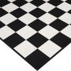 Minimalist 19″ Black Anigre Maple Chess Board – Handmade & Portable