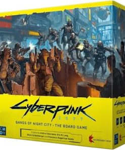 Cyberpunk 2077 Gangs of Night City Board Game Immersive Strategy Fun 2