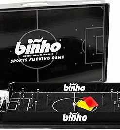 Binho Board Classic 2-Player Fast-Paced Finger Flick Pinball Game