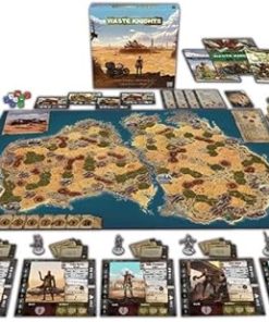 Waste Knights Board Game for 1-4 Players Family Fun Ages 14+ 45-180 Mins 2
