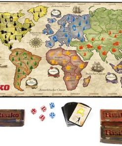 Hasbro Gaming Risk Board Game Multicoloured Edition for Family Fun 2