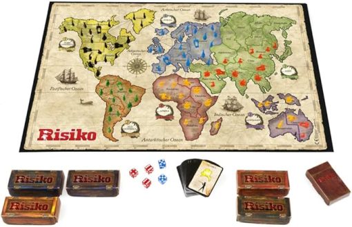 Hasbro Gaming Risk Board Game Multicoloured Edition for Family Fun - Image 2