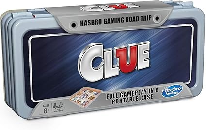 Cluedo Road Trip Board Game by Hasbro – French Version for Travel 2 Cluedo Road Trip Board Game by Hasbro - French Version for Travel - Image 2