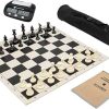 Wholesale Chess Complete Basic Club Set with Scorebook and Clock Black