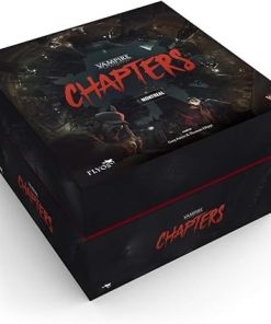 Vampire: The Masquerade – Chapters: Montreal – A Cooperative Story-Driven Table top Game – for Adults – Ages 18+ – 1 to 4 Players – 30 Minutes per Player – Made by Flyos Games
