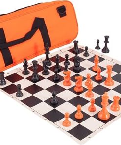 Deluxe Triple Weighted Halloween Chess Set for Enthusiasts