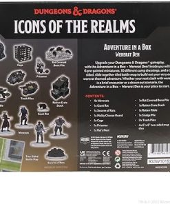 WizKids D&D Icons of the Realms Adventure in a Box Wererat Den 2