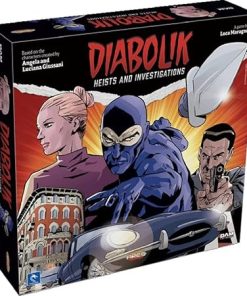 Diabolik Board Game for 2-4 Players – Family Fun for Ages 14+