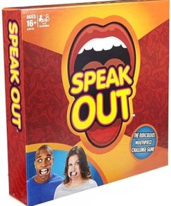 Hasbro Gaming Speak Out Game for Ages 16 to 99 Years Old