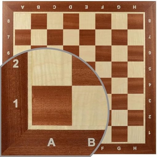 Professional Wooden Chess Boards Tournament Sizes 1.75", 2", 2.25"