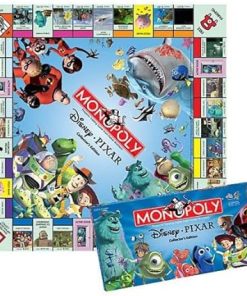 Disney Pixar Monopoly Game Edition – Fun for Family Game Night 2