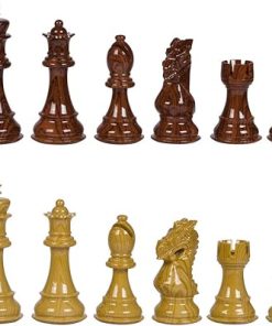High Polymer Weighted Chess Pieces 3.75 Inch King Extra Queens