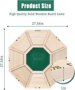Large 27.5IN Detachable Michigan Rummy Deluxe Board Game Set 2