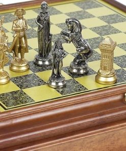 Bello Games Collezioni Napoleon Chessmen Set Handmade in Italy