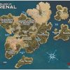 Gale Force Nine D&D Eberron Map Set Nations of Khorvaire Guide