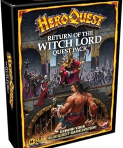 HeroQuest Return of The Witch Lord Quest Pack for Ages 14 and Up