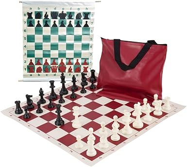 Chess Club Starter Kit for 10 Members Ideal for Beginners in Red 2 Chess Club Starter Kit for 10 Members Ideal for Beginners in Red - Image 2