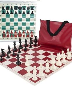 Chess Club Starter Kit for 10 Members Ideal for Beginners in Red