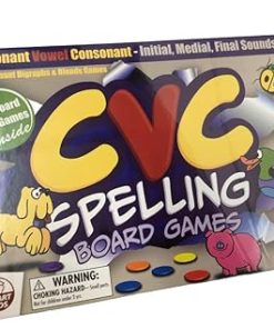 Didax Educational Resources CVC Spelling Board Game for Kids