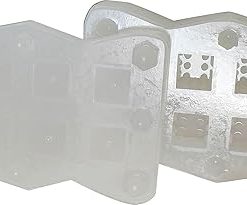 Square 16mm Dice Mold Sharp Edge 8-Count for Board Game Dice Making