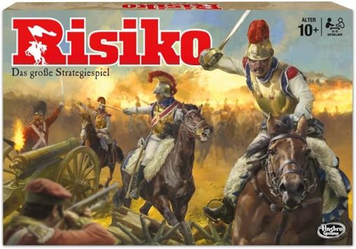 Hasbro Gaming Risk Board Game Multicoloured Edition for Family Fun