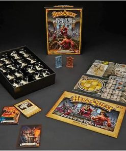 HeroQuest Return of The Witch Lord Quest Pack for Ages 14 and Up 2