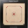 KD Golden Carrom Board Champion Bulldog Jumbo Ply Wood AICF Approved