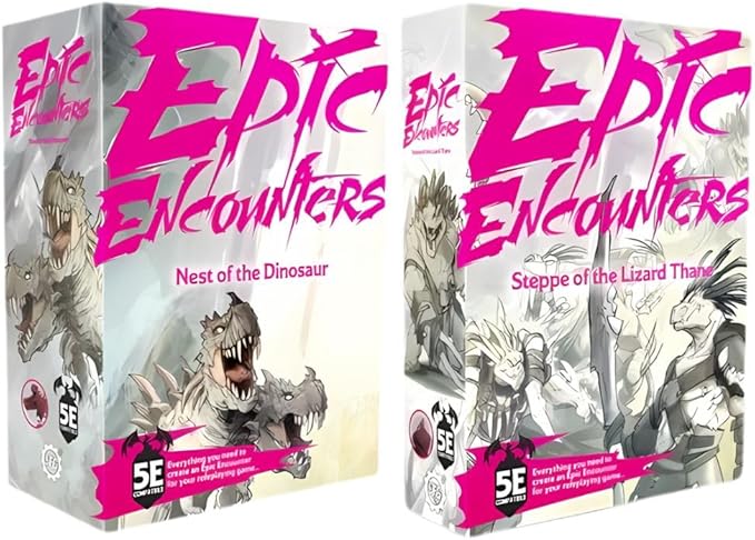 Epic Encounters Bundle: Dinosaur Nest and Lizard Thane Adventure Pack Epic Encounters Bundle: Dinosaur Nest and Lizard Thane Adventure Pack