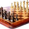 Luxury Wooden Backgammon Set with Dices and 1 Inch Chips 3