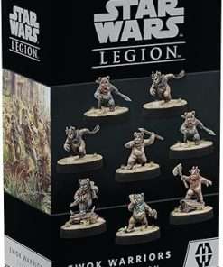 Star Wars: Legion Ewok Warriors Unit Expansion – Endor’s Iconic Natives! Tabletop Miniatures Game, Strategy Game for Kids and Adults, Ages 14+, 2 Players, 3 Hour Playtime, Made