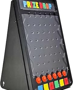 Customizable Prize Drop Plinko Board Game with 10 Pucks for Events