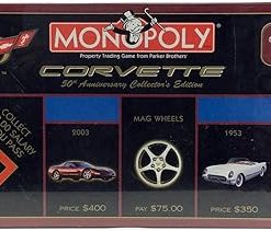 USAOPOLY Monopoly – Corvette 50th Anniversary Collector’s Edition