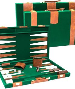 Luxury Designer Backgammon Set on Lexington Avenue Medium Large Sizes