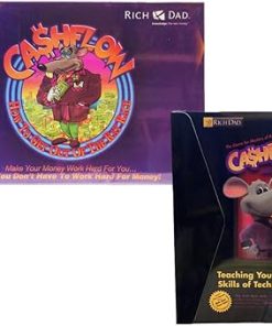 Rich Dad Cashflow 101 and 202 Board Game Complete Bundle