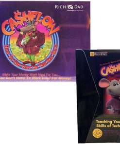 Cashflow 101 and Cashflow 202 Board Game Set for Financial Education