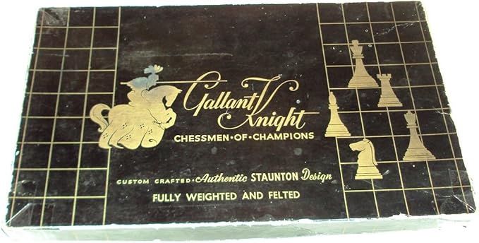 Vintage Gallant Knight Chess Set for Classic Game Enthusiasts Vintage Gallant Knight Chess Set for Classic Game Enthusiasts
