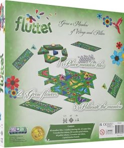 Flutter Strategic Tile Laying Game for Ages 8 Plus 30 Minutes 2 to 5 Players 2